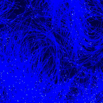 Artwork thumbnail, Electric Blue Threads by RamyElanwar