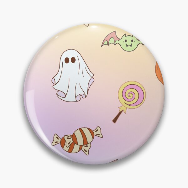 Item preview, Cute Pastel Halloween Ghost Pumpkin Seamless Pattern⁠ designed and sold by Laura3700.