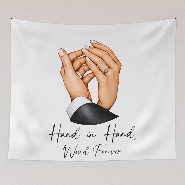 Item preview, Hand In Hand, Weird Forever designed and sold by zakvisuals.