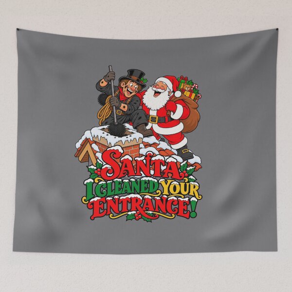 Item preview, Santa, I Cleaned Your Entrance! Funny Christmas designed and sold by Aimetoi.