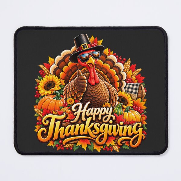 Item preview, Funny Thanksgiving Turkey with Sunglasses designed and sold by Trend_Nest.