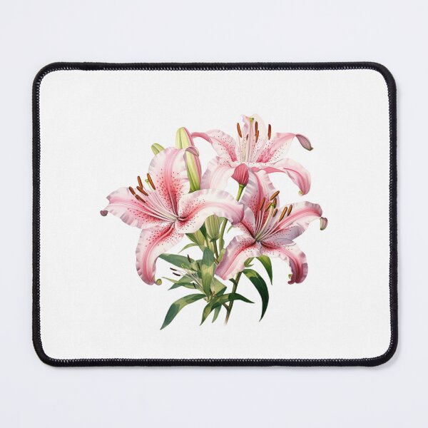 Item preview, Pink Lily | Elegant Floral Aesthetic Art designed and sold by Mandayartstudio.