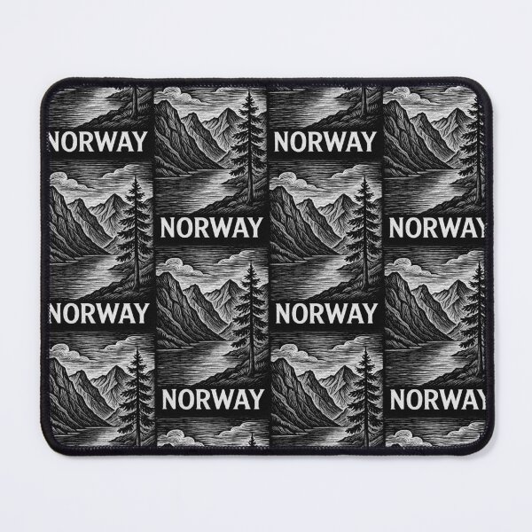 Item preview, Norway Linocut Style  designed and sold by Thistle-TShop.