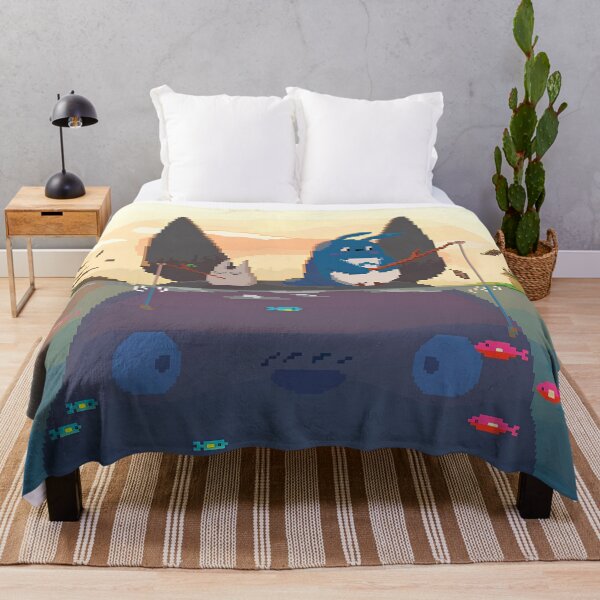 Item preview, Cute picxel art fishing [[thetotoro]] go -%[ghiblis]%- aways  designed and sold by Renrinakagi.