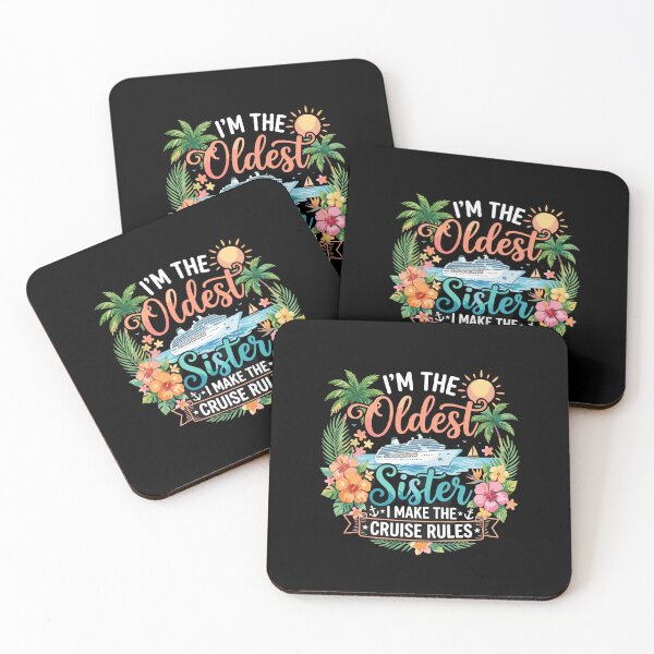 Item preview, I'm The Oldest Sister I Make The Cruise Rules Oldest Sibling Cruise Vacation Family Trip designed and sold by PopStars1993.