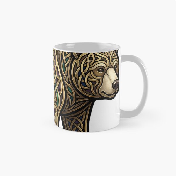 Item preview, Gothic Norse Bear - Knotwork Bear Art designed and sold by IllumeInk.