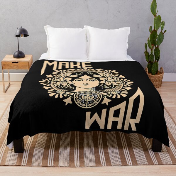Item preview, Make Art Not War Symbol designed and sold by Widehaus.