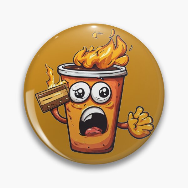 Item preview, Black Friday Survival Burning Credit Card Coffee Humor designed and sold by Digital Design Art.