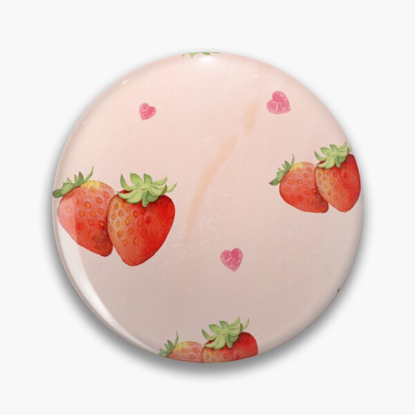 Item preview, Cute Strawberry Hearts Pastel Seamless Pattern⁠ designed and sold by Laura3700.