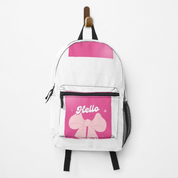 Item preview, Hello Girl Pink Bow Coquette Illustration designed and sold by Laura3700.