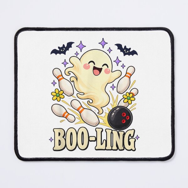 Item preview, Boo-Ling Cute Ghost Bowler Halloween Bowling Humor designed and sold by HenikaPonko.