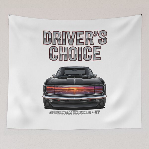 Item preview, Driver's Choice Design – 1967 American Muscle Car Art designed and sold by Luminari Creations.