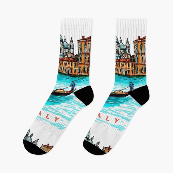 Item preview, Vintage Venice Italy Gondola Canal Travel Badge designed and sold by ArtsyExplorer.