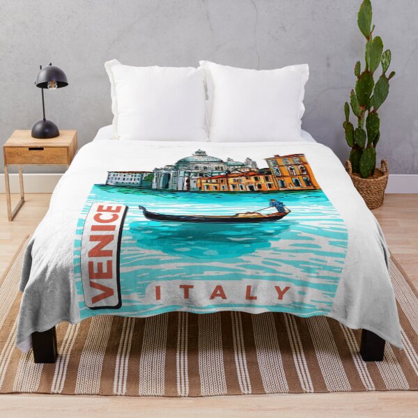 Item preview, Vintage Venice Italy Gondola Canal Travel Badge designed and sold by ArtsyExplorer.