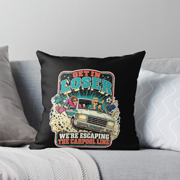 Item preview, Mom Humor: Get In Loser, We're Escaping the Carpool Line designed and sold by elderberry.