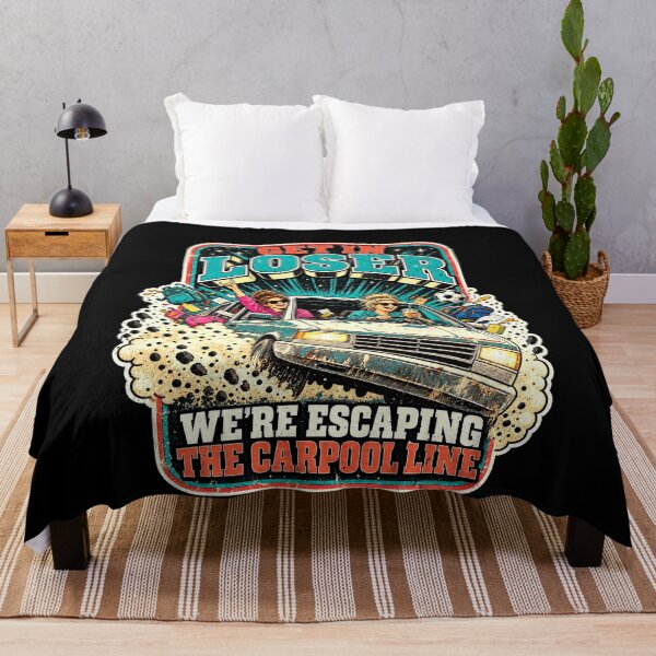 Item preview, Mom Humor: Get In Loser, We're Escaping the Carpool Line designed and sold by elderberry.