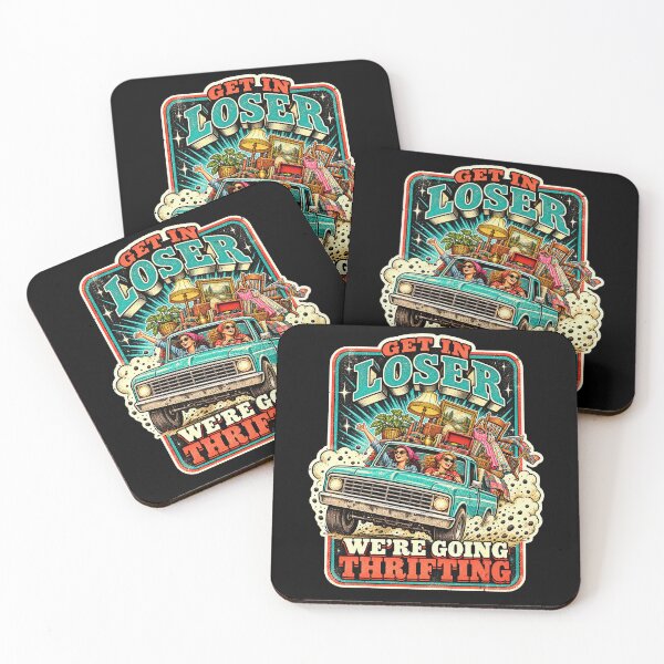 Item preview, We’re Going Thrifting Friends Humor designed and sold by elderberry.