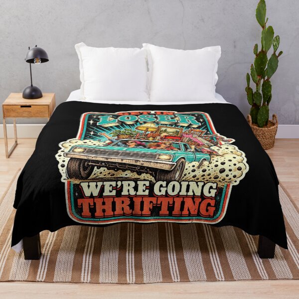 Item preview, We’re Going Thrifting Friends Humor designed and sold by elderberry.