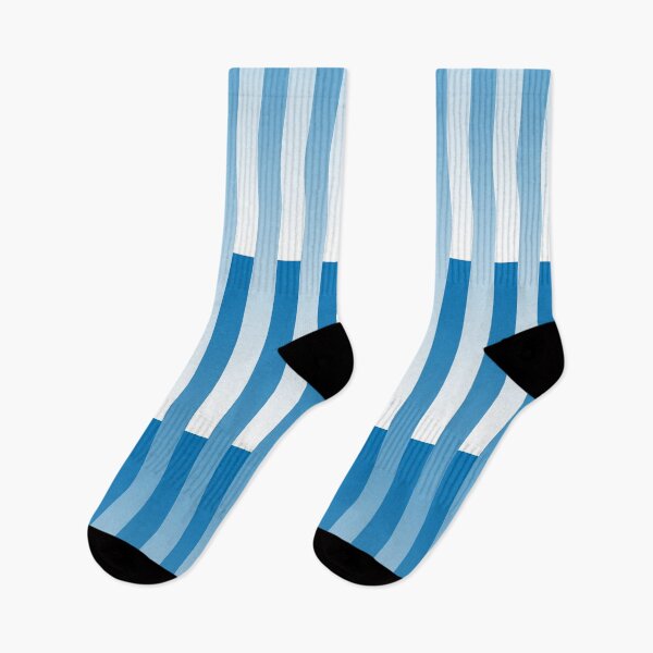 Item preview, Striped Pattern Blue White designed and sold by ArtbyDebbieC.