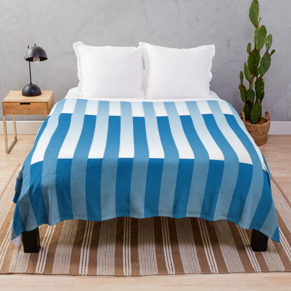 Item preview, Striped Pattern Blue White designed and sold by ArtbyDebbieC.