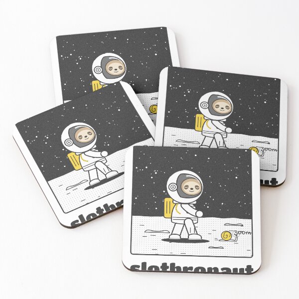 Item preview, Slothronaut Funny Sloth Astronaut Moon Walk designed and sold by somebasic.