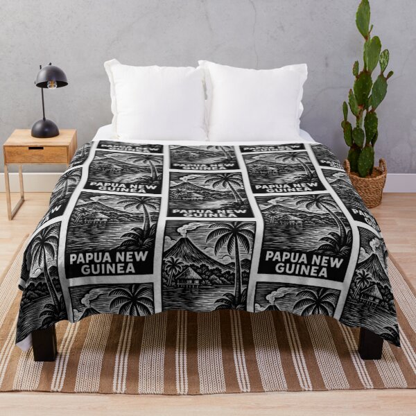 Item preview, Papua New Guinea Linocut Style designed and sold by Thistle-TShop.