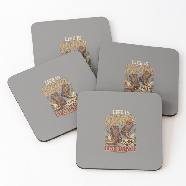 Item preview, Life Is Better Line Dance Boots Graphic-56 designed and sold by RadiantRuche.