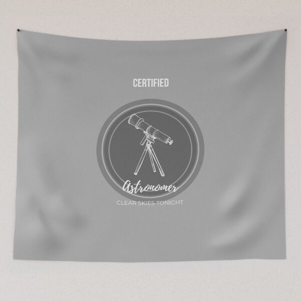 Item preview, Astronomy Enthusiast Telescope Design designed and sold by Zyvora-merch.