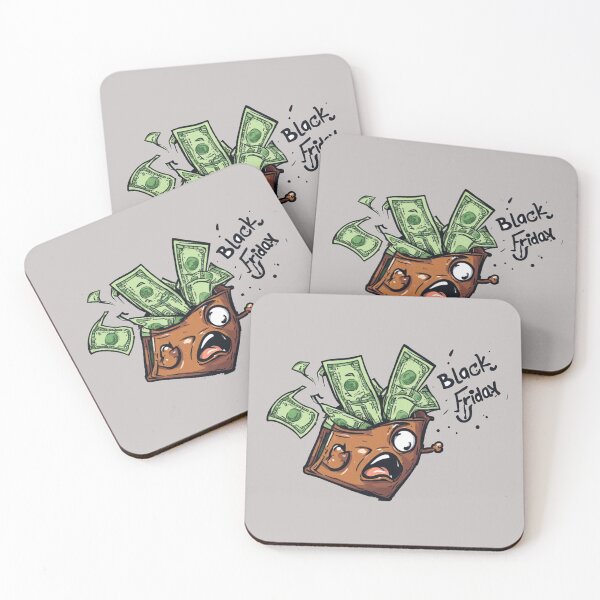 Item preview, Funny Empty Wallet Black Friday Shopping Humor designed and sold by Digital Design Art.
