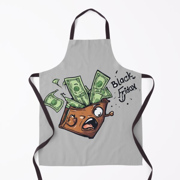 Item preview, Funny Empty Wallet Black Friday Shopping Humor designed and sold by Digital Design Art.