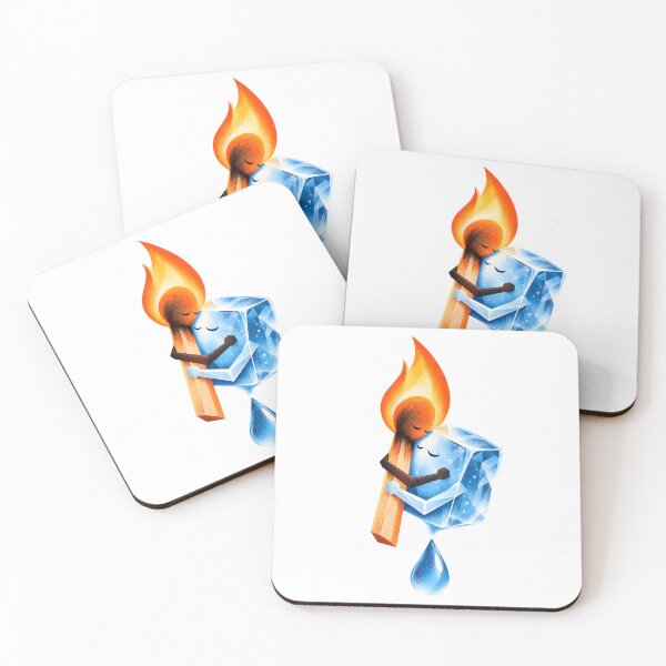 Item preview, Brief Encounter - Burning Match and Melting Ice Hug designed and sold by Digipeel.