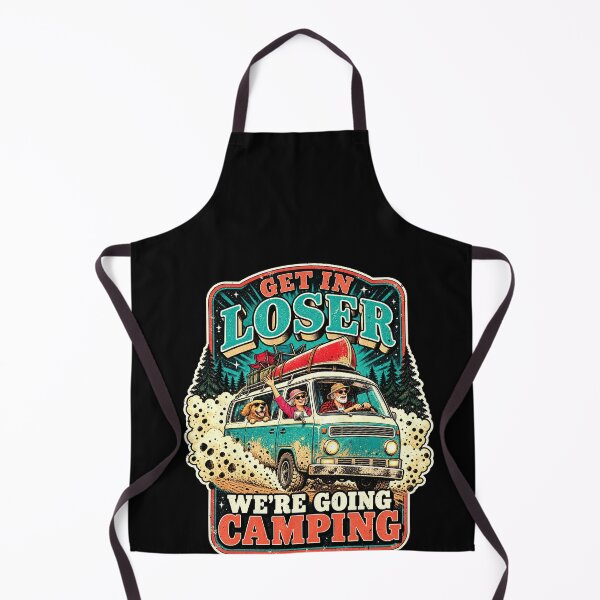 Item preview, Let's Go Camping in a Camper Van designed and sold by elderberry.