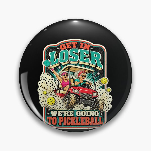 Item preview, Pickleball Friends and the Get In Loser Saying designed and sold by elderberry.