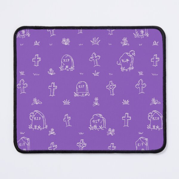 Item preview, Spooky Cemetery - Gravestones & Crosses Purple designed and sold by vaner-vaner.