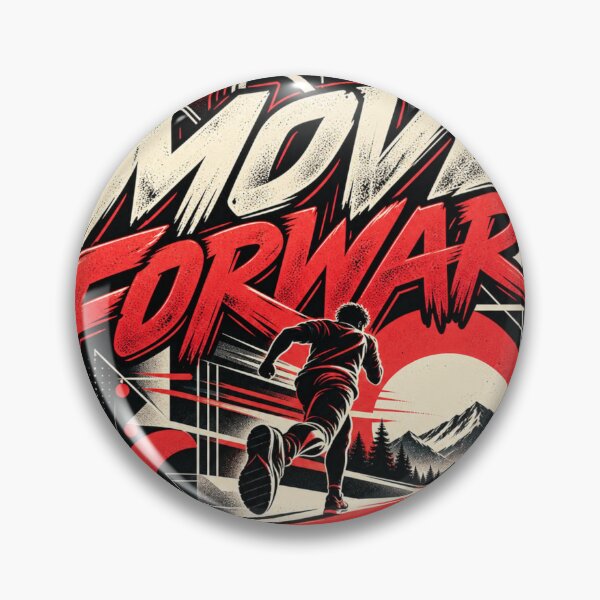 Item preview, Move Forward Modern Abstract Design designed and sold by CodePaws Creations.