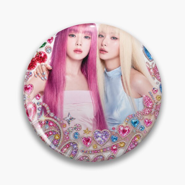 Item preview, Red Velvet Irene Seulgi Cheetah Crystal Heart designed and sold by Valereekmerch.