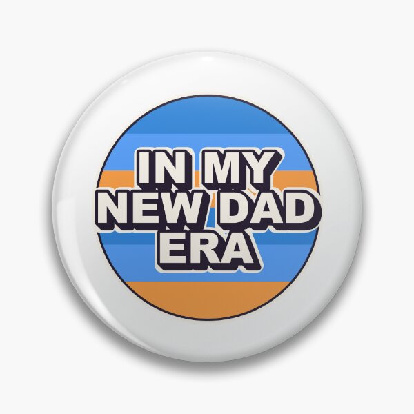 Item preview, In My New Dad Era Retro Shirt Sticker designed and sold by Alphakenon.