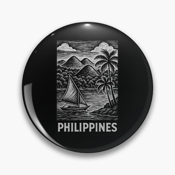 Item preview, Philippines Linocut Style designed and sold by Thistle-TShop.