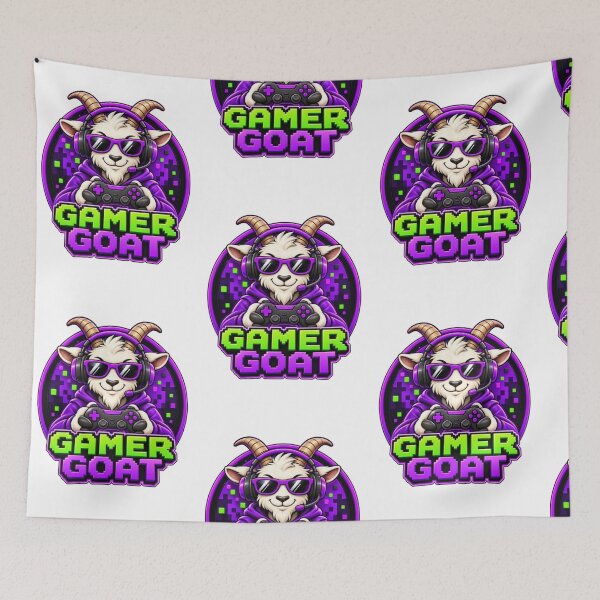Item preview, Gamer Goat  designed and sold by TATOXIDE.
