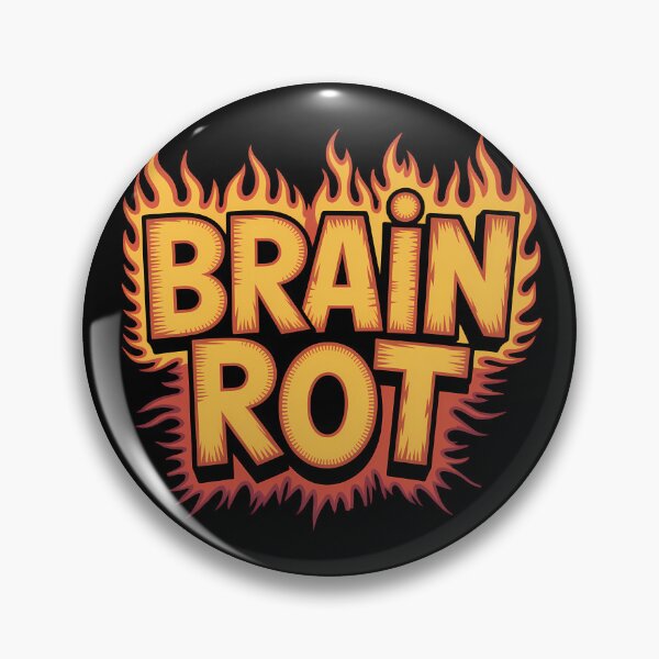 Item preview, Brainrot — Funny Meme Design designed and sold by LoFizzy.