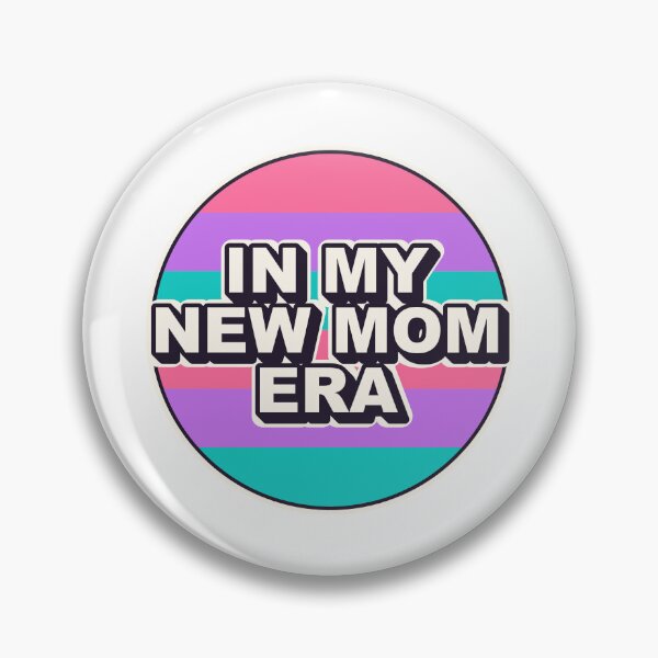 Item preview, In My New Mom Era Retro Shirt Sticker designed and sold by Alphakenon.