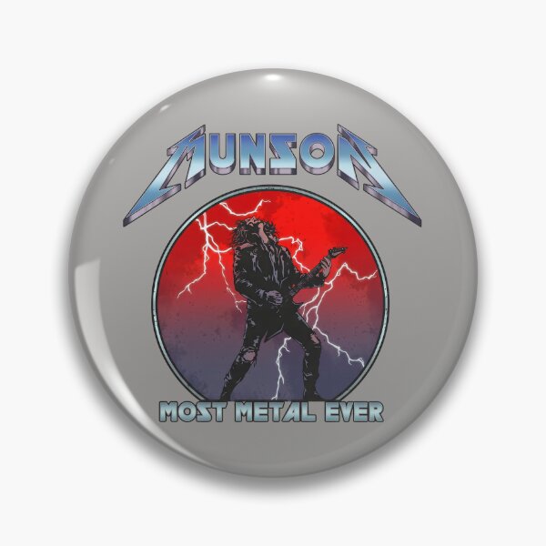 Item preview, Munson Most Metal Ever Metal Band Tee-2 designed and sold by EmberEra.