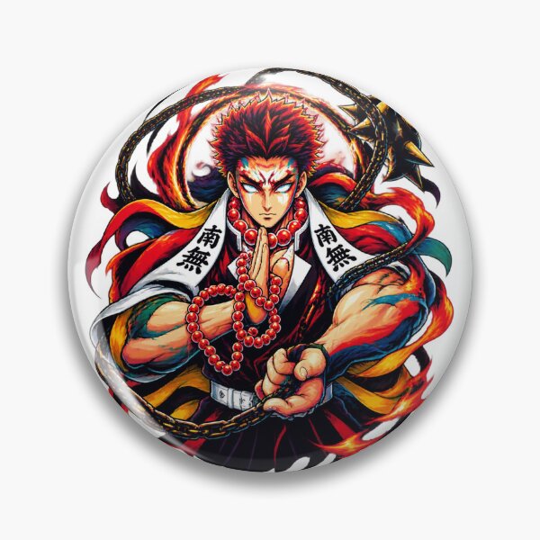 Item preview, Demon Slayer Gyomei Himejima Pop Art Illustration Design PERFECT GIFT FOR YOU AND FRIENDS designed and sold by BigMarioFan.