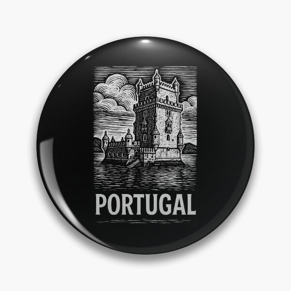 Item preview, Portugal Linocut Style designed and sold by Thistle-TShop.