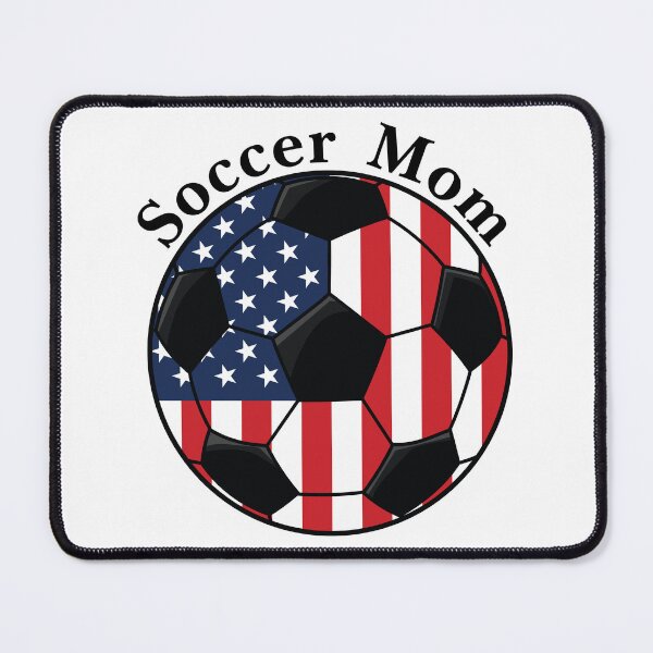 Item preview, Soccer Mom - Patriotic American Flag Soccer Ball designed and sold by Marshallamoakohene.
