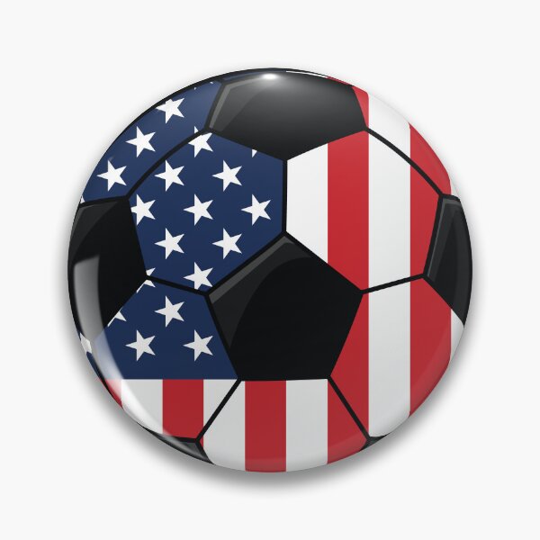 Item preview, Soccer Mom - Patriotic American Flag Soccer Ball designed and sold by Marshallamoakohene.