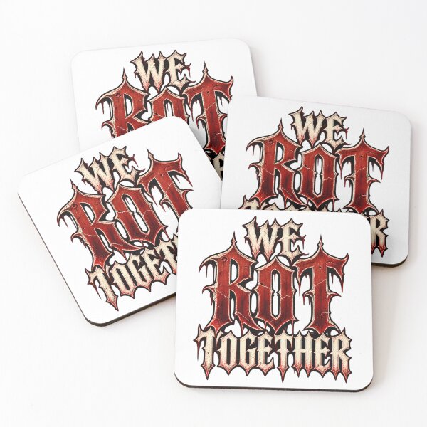 Item preview, Gothic Halloween Couple Design – We Rot Together designed and sold by TeeVex.