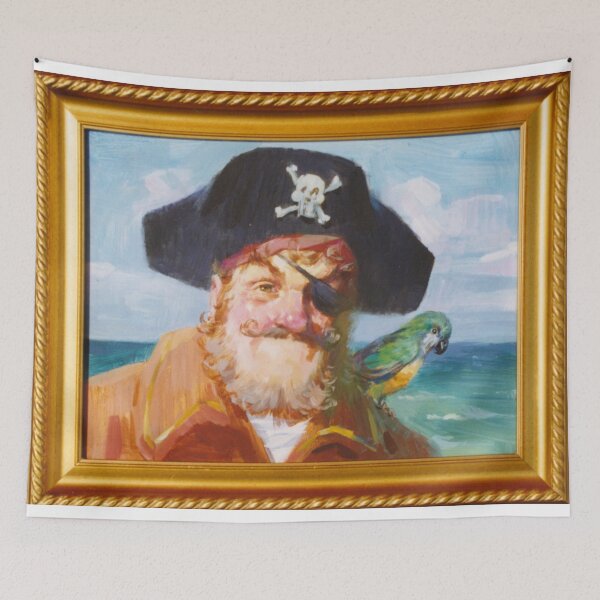 Item preview, Spongebob Pirate Painting  designed and sold by fandomtrash97.