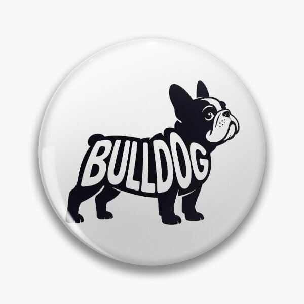 Item preview, Bulldog Face Typography Minimalist Dog Lover designed and sold by LoFizzy.
