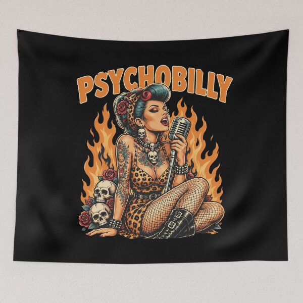 Item preview, Psychobilly Girl designed and sold by GeorgeKelly95.